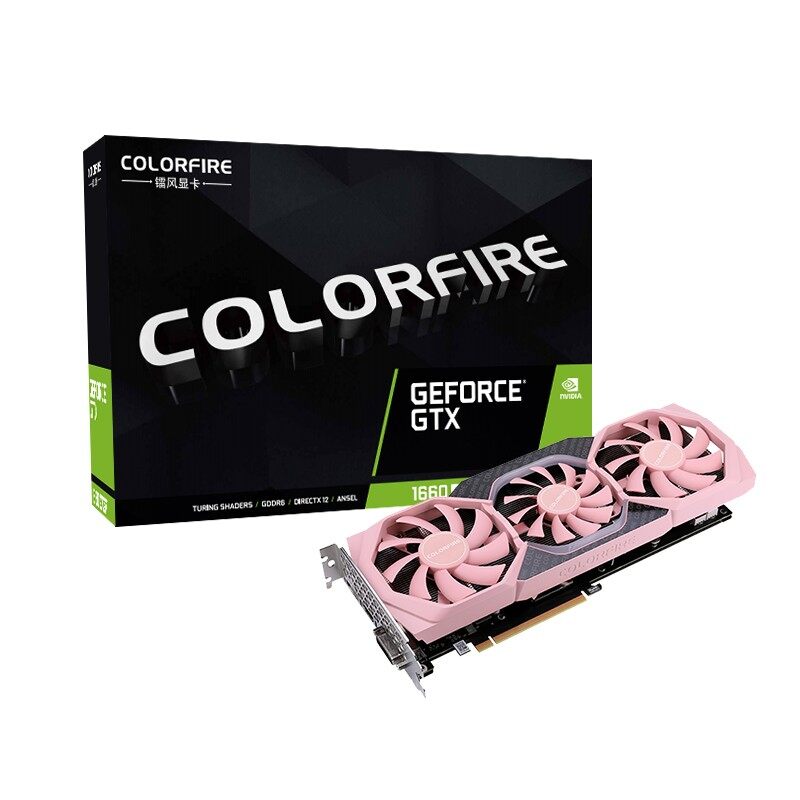 七彩虹官网-镭风 geforce gtx 1660 super 元气满满 oc